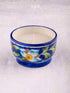 Blue Pottery Scented Candle Holder Assorted Colour
